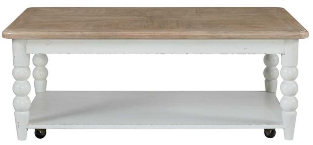 Liberty Furniture Turnberry Park 3-Piece Toasted Oat/Washed White Occasional Table Set-3