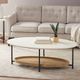 Olliix by Madison Park Beaumont White and Natural Coffee Table-3