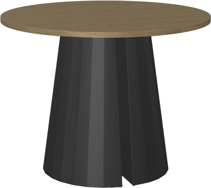 Amisco Customizable Gemma Thermo Fused Laminate 39" Dining Table