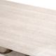 Michael Amini® Marin Greige Rectangular Double Pedestal Table-4