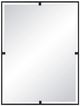 Renwil® Marco Matte Black Accent Mirror-0