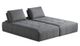 Diamond Sofa® Cloud 2-Piece Space Grey Lounger-0