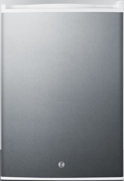 Summit® 17" 2.5 Cu. Ft. Stainless Steel Compact Refrigerator-0