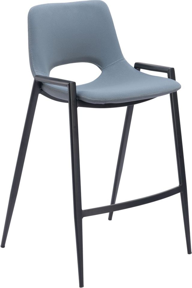 Zuo® Modern Desi Gray Counter Chair-0