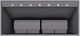 Vent-A-Hood® 54" Wall Mounted Range Hood-Gunsmoke-3