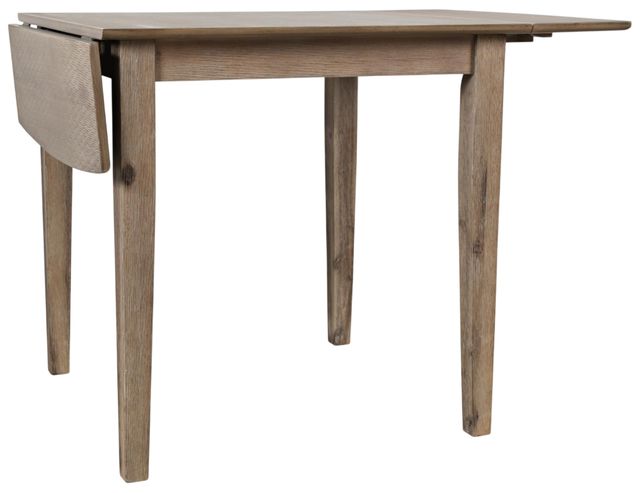 Jofran Inc. Eastern Tides Brushed Bisque Drop Leaf Dining Table-2