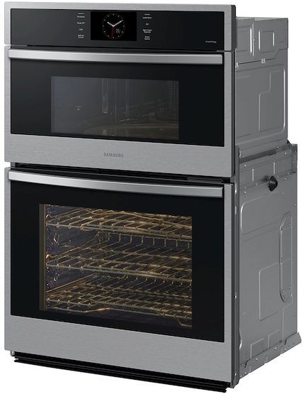 Samsung 30" Stainless Steel Oven/Microwave Combination Electric Wall Oven-2
