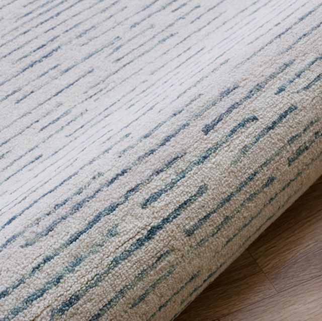 LR Home Babylon Ivory Blue 8'x10' Area Rug-4
