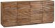 Crestview Ripple Stained Brown 4-Door Sideboard-0