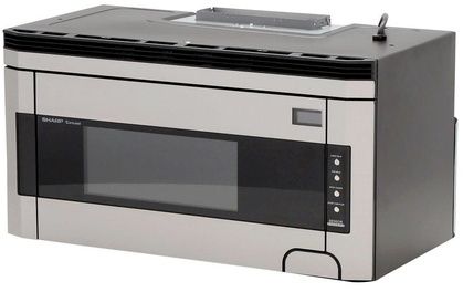 Sharp® Carousel® 1.5 Cu. Ft. Stainless Steel Over The Range Microwave Oven-1