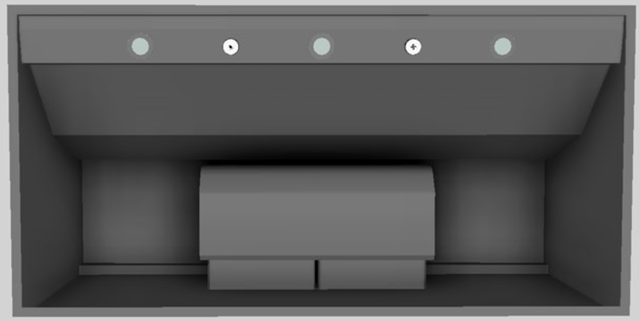 Vent-A-Hood® 48" Gunsmoke Wall Mounted Range Hood-3