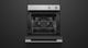 Fisher & Paykel Series 5 24” Brushed Silver Glass Contemporary Single Electric Wall Oven-3