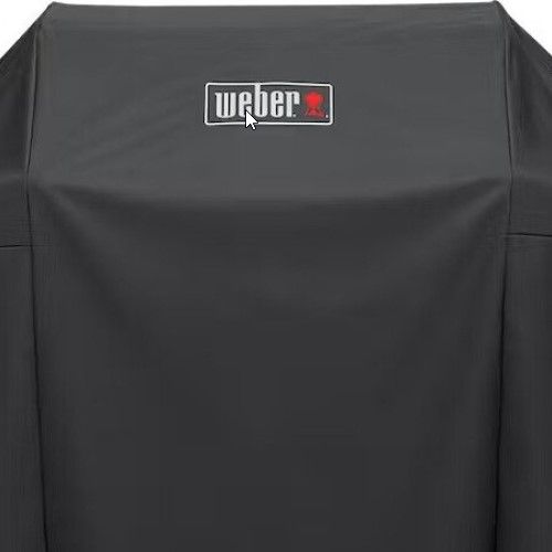 Weber® 300 Series Black Premium Grill Cover-1