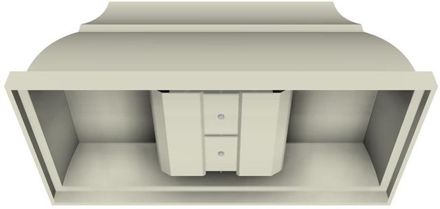 Vent-A-Hood® Designer Series 60" Biscuit Island Range Hood-2
