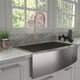 ZLINE Incline Brushed Nickel Pull Down Single Handle Kitchen Faucet-2