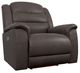 La-Z-Boy® Redwood Godiva Power Rocking Recliner with Headrest and Lumbar-0
