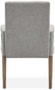 Magnussen Home® Lindon Belgian Wheat/Gray Dining Arm Chair with Upholstered Seat & Back-3