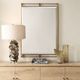 Uttermost® Ripoll Antique Brass Mirror-1