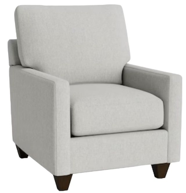 Bassett® Furniture Customizable Benchmade Premier Track Arm Accent Chair-0