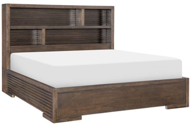 Legacy Classic Architect Onyx Queen Bookcase Panel Bed-0