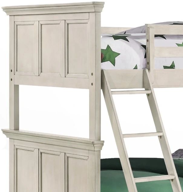 Intercon San Mateo Rustic White Youth Twin/Twin Bunk Bed-2