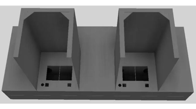 Vent-A-Hood® 54" Gunsmoke Contemporary Wall Mounted Range Hood-2