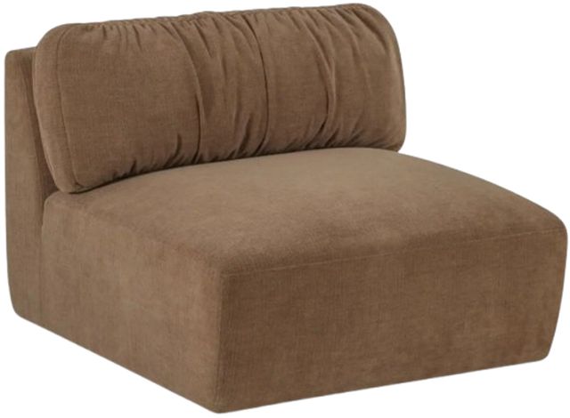 Moe's Home Collection Matina Taupe Slipper Chair-0