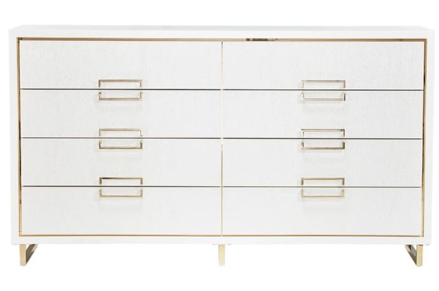Michael Amini® Palm Gate Cloud White Dresser-2