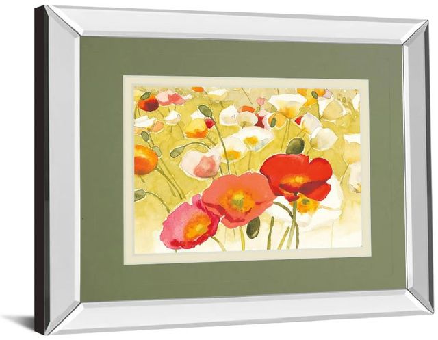 Classy Art My Iceland Plot I by Novak Mirror Framed Wall Art-1