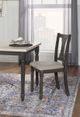 Powell® Willow 2-Piece Gray Side Chair Set-1