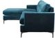 Mazin Furniture Hamilton 2-Piece Blue Left-Arm Facing Sofa Sectional and Chaise-2