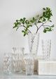 A & B Home Clear Livie Pique Vase-5