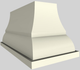 Vent-A-Hood® Designer Series 60" Biscuit Island Range Hood-4