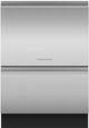 Fisher & Paykel Series 9 24" DishDrawer™ Stainless Steel Double Drawer Dishwasher-0