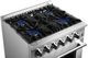 FORNO® Marco 30" Stainless Steel Pro Style Dual Fuel Range-2