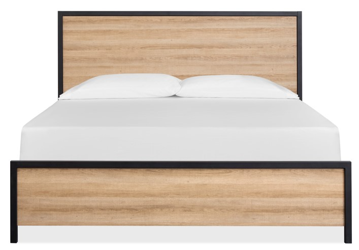 Magnussen Home Bastain Queen Panel Bed - Thumbnail 2