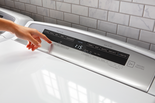 Whirlpool® Front Load Gas Dryer-White-2