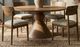 Liberty Furniture Briarcrest 5-Piece Taupe/Tobacco Round Optional Pedestal Dining Table Set-0