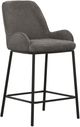 Primo™ International 1017 2-Piece Grey Upholstered Counter Chair Set-0