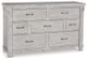 Signature Design by Ashley® Brashland 4-Piece White Queen Panel Bed Set-2