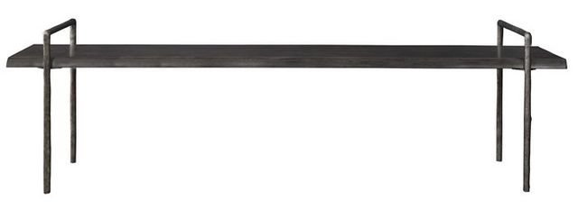 Uttermost® Chandos Dark Gray Bench-3