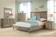 Riverside Furniture Myra Queen Natural Louver Storage Bed -1