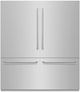 ZLINE 72 in. 39.6 Cu. Ft. Stainless Steel Built In French Door Refrigerator-0