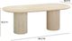 TOV Furniture Brut Travertine Indoor/Outdoor Oval Dining Table-2