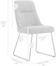Armen Living Sunny 2-Pieces Black/Gray Dining Side Chair Set-2