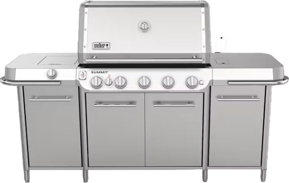 Weber® GC38 S 5-BUrner Stainless Steel Freestanding Natural Gas Grill