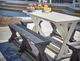 C R Plastics Harvest Slate Grey Bench-1