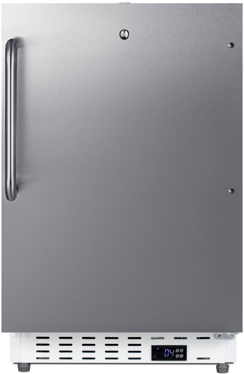 Summit® Commercial 3.3 Cu. Ft. Stainless Steel Commercial Refrigerator 