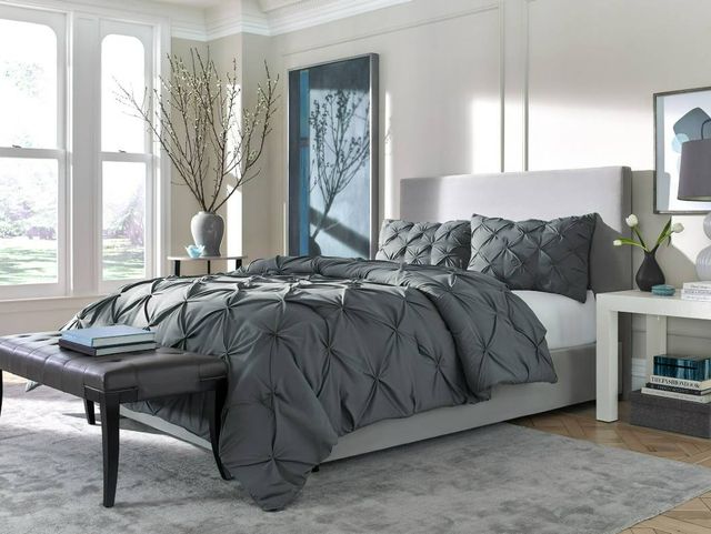 Sleeptone® Ultraweave™ 3-Piece Charcoal Gray Microfiber Queen Comforter Set-3