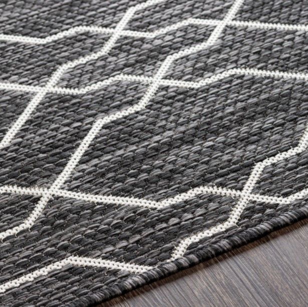 Surya Eagean Charcoal 4'x6' Area Rug-4